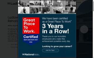 Ludlowe Center for Health and Rehabilitation website