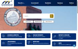Mansfield Animal Hospital website