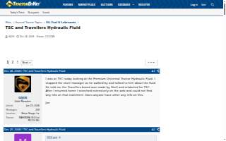 TSC Logistics website