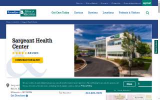 Inclusion Clinic, Sargeant Health Center website