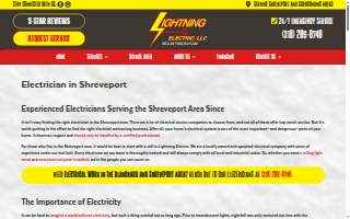 Lightning Electric LLC website