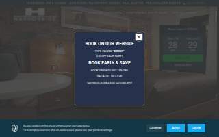 Harborside Inn website