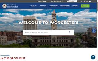Worcester Family Chiropractic website