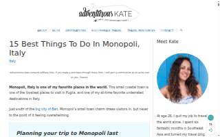 Monopoli Law Office website