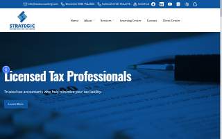 Strategic Accounting and Tax Service - Tax Accountant Worcester website
