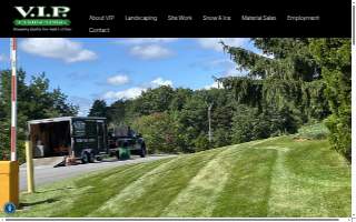 VIP Landscaping website