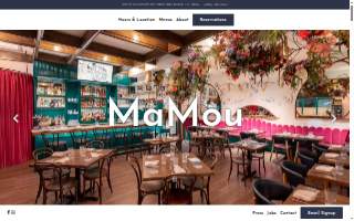 The Mamou website
