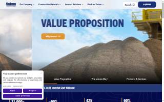Vulcan Materials Company of Charleston website