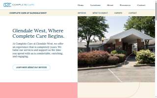 Complete Care at Glendale West (Glendale Care and Rehab Center) website