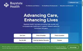 Baystate Dental of Springfield website
