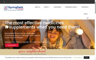 Springfield Pharmacy website