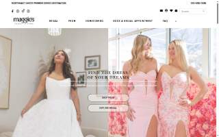 Maggies catering website