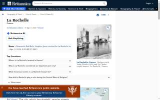 Larochelle Construction website