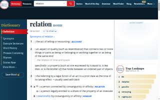 Relation Insurance Services of Stamford website