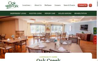 Oak Park Place Oak Creek website