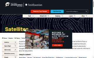Satellite Salon website