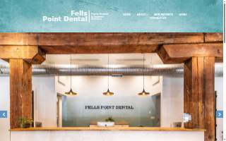 Fells Point Dental website