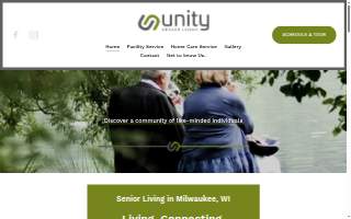 Unity Senior Living website