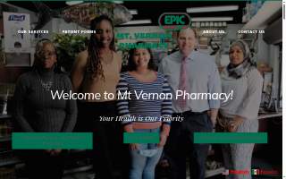 Mt Vernon Pharmacy website