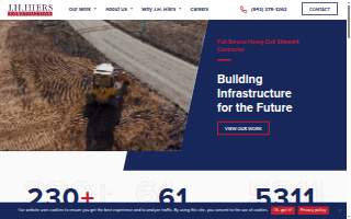 J.H. Hiers Construction of Charleston website