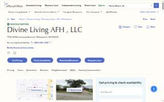 Divine Living website