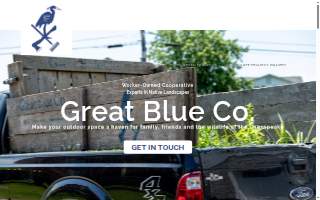 Great Blue Co- Experts in Native Landscapes website