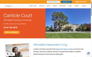 Canticle Court website
