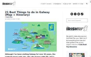 Galway Bay Irish Restaurant and Pub website