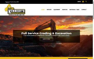 Kennedy's Grading & Excavation, INC website