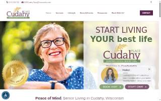 Cudahy Place Assisted Living and Memory Care website