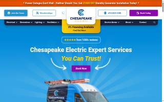 Chesapeake Electric website