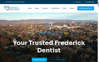Frederick Dental Solutions website