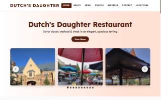 Dutch's Daughter website