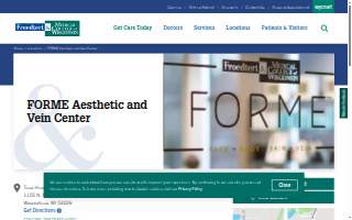 FORME Aesthetic and Vein Center website