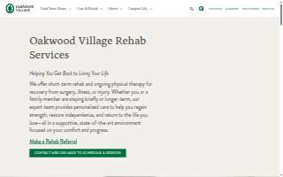 Hebron Oaks Skilled Nursing & Rehabilitation Center website