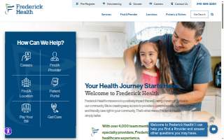 Medical Health Center-Frederick website