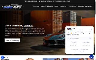 SMH Auto Sales website