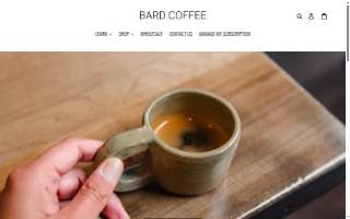 Bard Coffee website