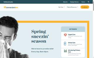 ConvenientMD Urgent Care of Portland website