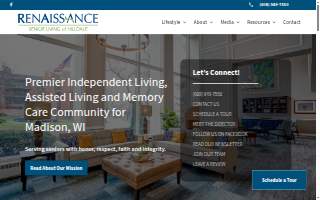 Renaissance Senior Living of Hilldale website