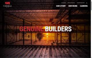 Consigli Construction website
