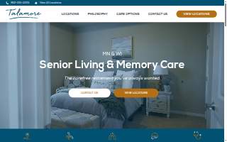 Talamore Senior Living Sun Prairie website