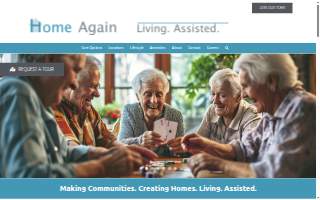 Home Again Assisted Living & Memory Care Waunakee website