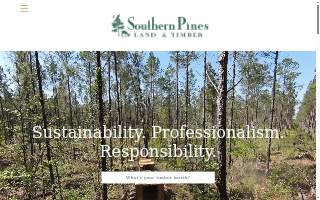 Southern Pines Land & Timber website