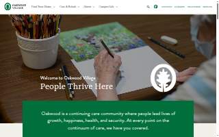 Covenant Oaks Memory Care website