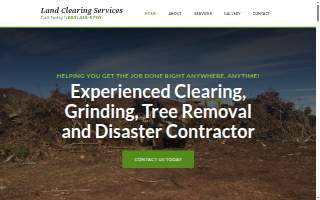 Land Clearing Services Inc website