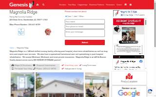 Magnolia Ridge website