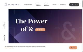 Partners Tax Defense of Cleveland website