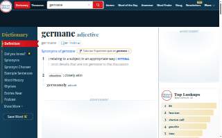 Germain Buying Center website