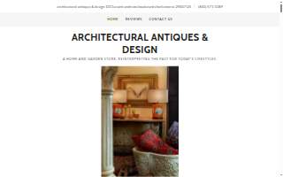Architectural Antiques & Design website